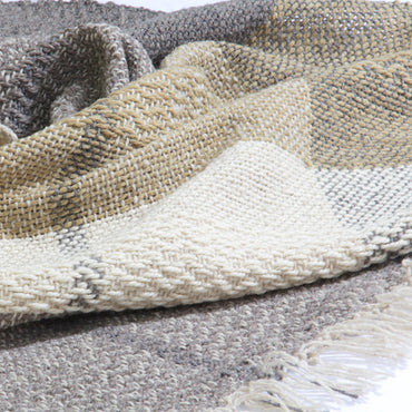 Double Bedspread // Bark Weave