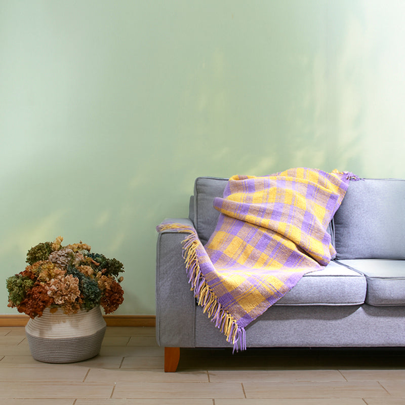 Sofa Blanket // Violet
