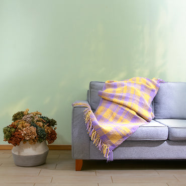 Sofa Blanket // Violet